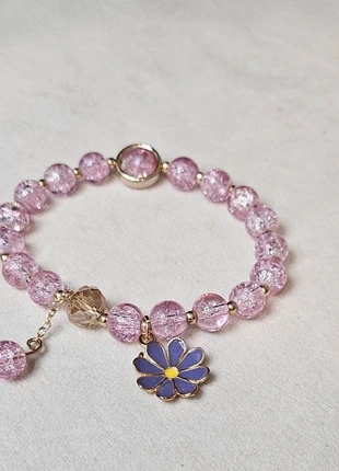 Bracelet perles de verre pailleté taille unique, marque: Tendance, état: Très bon état, 6,99 €, 8,04 € Protection acheteurs (Pro) incluse