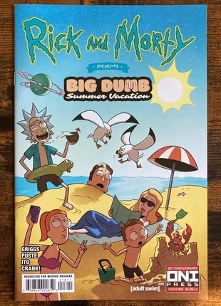 Rick and Morty presents Big Dumb Summer Vacation #1 💥 July 2022 - Oni Press, staat: Heel goed, € 9,90, € 11,10 inclusief Kopersbescherming Pro