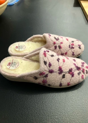 Chaussons mules fourrés laine, marque: cm confort, état: Neuf avec étiquette, taille: 37, 5,00 €, 5,95 € Protection acheteurs incluse