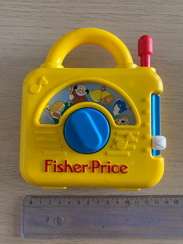 Boîte musique Fisher price 1992 music box frère Jacques jouet musical - photo numéro 4