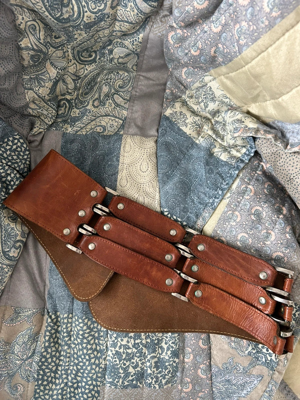 Vintage Ledergürtel 2