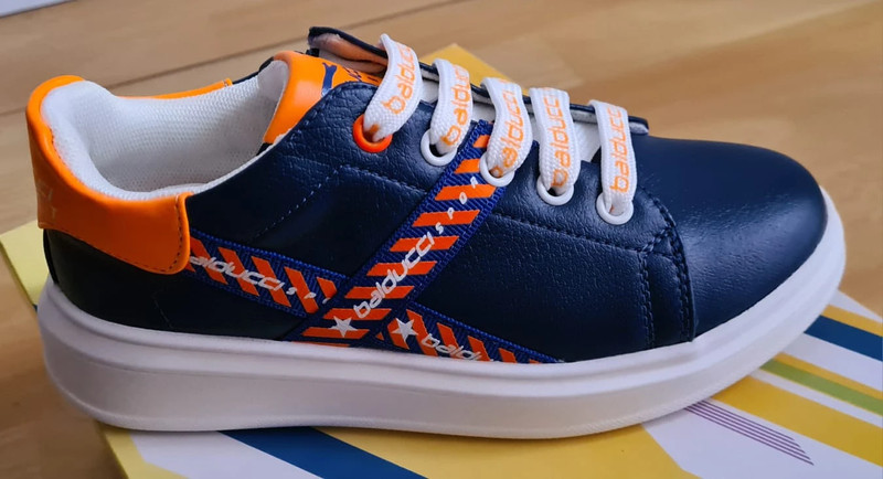 Sneakers Balducci - bleu électrique et orange - EU32 1