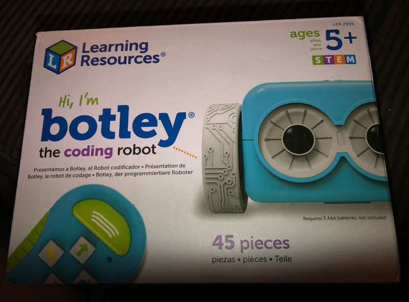 Learning Resources Botley the Coding Robot, Coding STEM Toy, 45