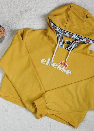 Crop Top "Ellesse" Jaune Taille 40 Femme, marke: Ellesse, zustand: Sehr gut, größe: L / 40 / 12, 5,00 €, 5,95 € beinhaltet Vinted-Käuferschutz Pro
