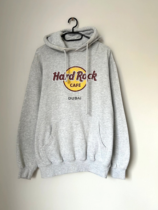 Szara bluza hard rock cafe