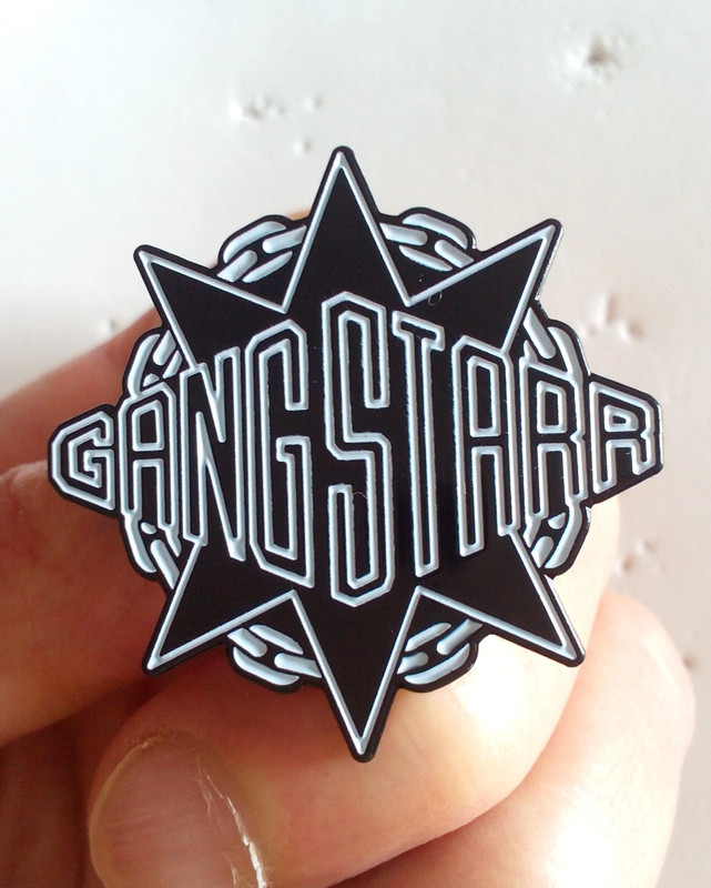 Gang Starr Enamel Metal Pin Alfinete de Metal Esmaltado | Vinted