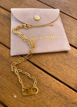 Collier en acier Athenais , brand: Athenais, condizioni: Nuovo con cartellino, €5.00, €5.95 include la Protezione acquisti