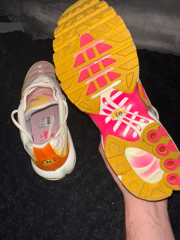 Nike air max plus sunrise orange blanche rose Vinted