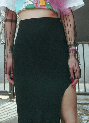 Gonna lunga, con spacco laterale, alternative, grunge, e-girl, punk, marca: Alternative, estado: Muy bueno, tamaño: XS / 34 / 6, 16,00 €, 17,50 € Protección al comprador incluida