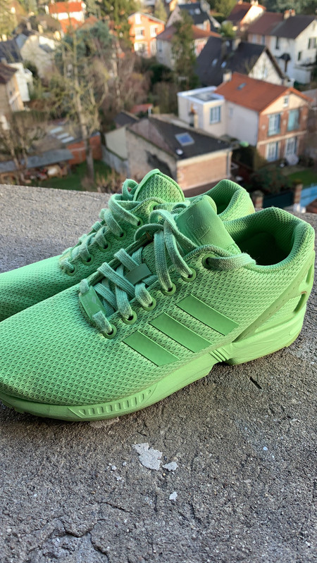 Adidas zx flux verte sales