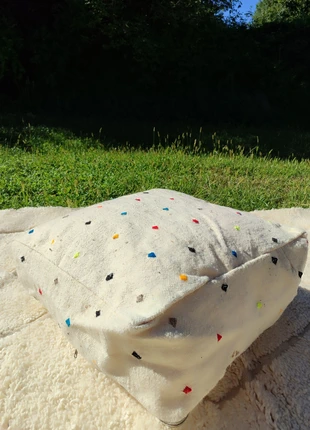 Coussin décoratif Bohème ou Coussin de sol méditation Yoga, marque: Fabrication Artisanale, état: Très bon état, taille: 60 x 60 cm, 109,00 €, 115,15 € Protection acheteurs (Pro) incluse