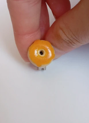 Bague donut jaune, marque: Fait Main, état: Très bon état, taille: Ajustable, 1,00 €, 1,75 € Protection acheteurs incluse