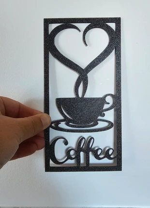 Décoration murale Coffee, marque: RECREAJU, état: Neuf sans étiquette, 5,00 €, 5,95 € Protection acheteurs (Pro) incluse