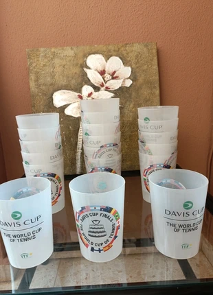 Vasos de plástico duro de la Copa Davis Unidad a 5€, merk: COPA, staat: Nieuw zonder prijskaartje, € 4,00, € 4,90 inclusief Kopersbescherming