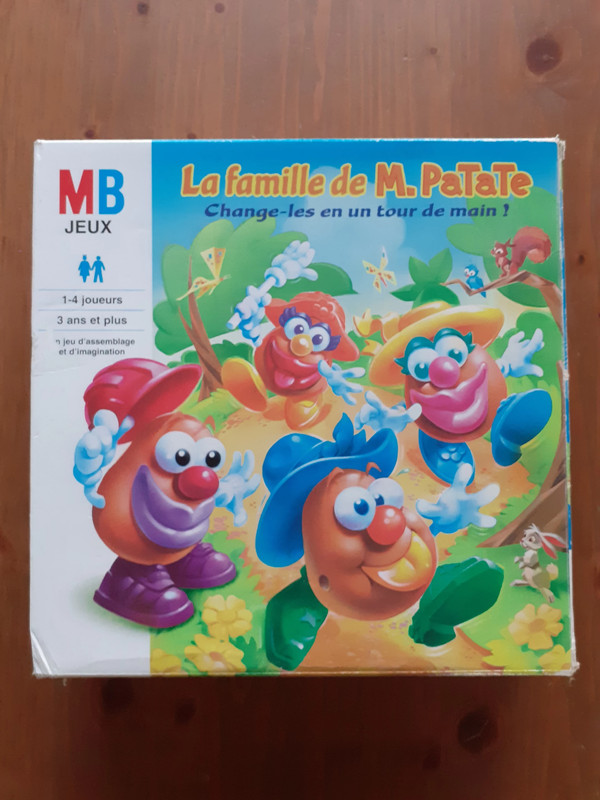 MB Jeux - Jeu de société pour Enfant - Famille de Monsieur Patate