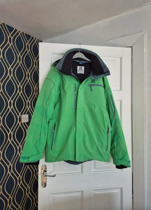 Salomon AdvancedSkin Dry Detachable Hood Designed For Freedom Waterproof Jacket Size M Mens. Green, brand: Salomon, condition: New without tags, size: M, £60.00, £63.70 includes Buyer Protection