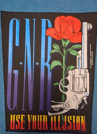 Parche de espalda Guns and Roses, marca: Guns N' Roses, estado: Novo sem etiquetas, €9.00, €10.15 inclui Proteção do Comprador