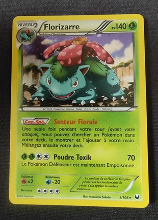 Carte pokémon Florizarre Holo 3/108 Explorateurs obscurs, marke: Pokémon, zustand: Sehr gut, größe: Einheitsgröße, 7,00 €, 8,05 € inklusive Vinted-Käuferschutz