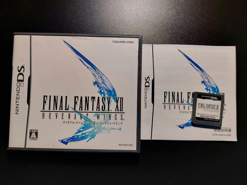 Final Fantasy XII 12 Revenant Wings Jeu DS Version Japonaise Complet 2