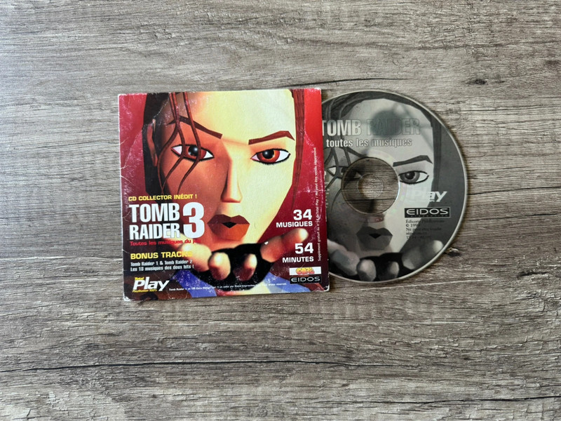 CD Tomb Rider collector 1