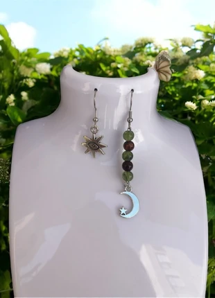 Orecchini Mistici Terra e Cosmo, marque: Handmade Beauty, état: Neuf avec étiquette, 8,00 €, 9,10 € Protection acheteurs incluse