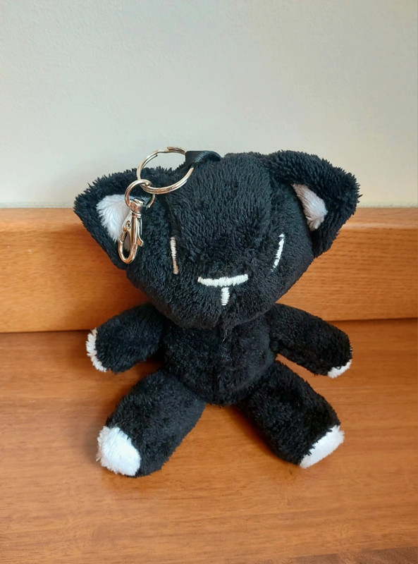 The World Ends With You Mr Mew Plushie Keychain 1