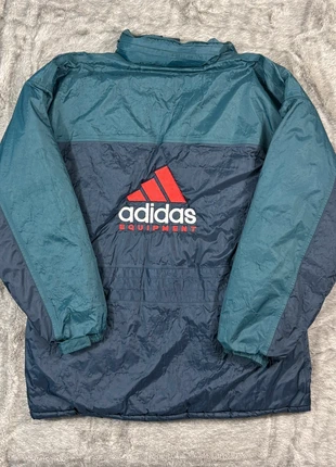 Veste parka vintage bleu marine et verte | Adidas Equipment | XL, marca: adidas, estado: Satisfactorio, tamaño: XL, 12,00 €, 13,30 € Protección al comprador Pro incluida