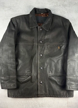 Jacket 100% cuir Buffalo taille L homme vintage winter, marca: Vintage Dressing, estado: Muito bom, tamanho: L, €30.00, €32.20 inclui Proteção do Comprador