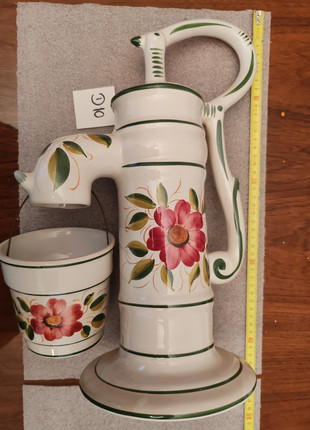 d10 - decoration ceramique brot à eau et seau, marca: Decoration, estado: Muito bom, €15.00, €16.45 inclui Proteção do Comprador