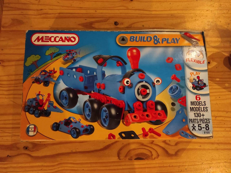 Mecano - Build&Play- 6 modèles- 5 à 8 ans