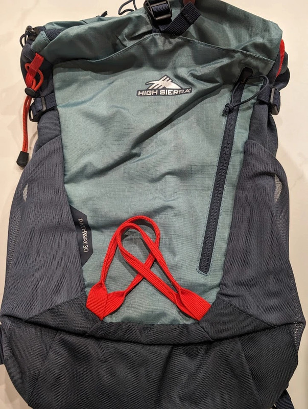 High Sierra Pathway 2.0 Backpack with Hydration Storage Arctic Blue 30L 1