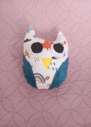 Doudou peluche hibou hiver fait main, brand: Fait Main, condition: New without tags, size: Newborns / 44 cm, €6.00, €7.00 includes Buyer Protection
