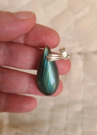 Pendentif Labradorite, marca: lithotherapie, estado: Nuevo sin etiquetas, 18,00 €, 19,60 € Protección al comprador incluida