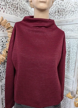 Pull femme marque Greenpoint taille XS couleur bordeaux et or, brand: Greenpoint, condizioni: Ottime, taglia: XS / IT 38 / EU 34, €22.99, €24.84 include la Protezione acquisti Pro