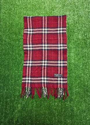 Burberrys – Écharpe 100 % lambswool – Check rouge/bordeaux – Taille unique, marke: Burberry, zustand: Sehr gut, 35,00 €, 37,45 € inklusive Vinted-Käuferschutz