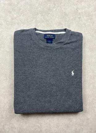 Pull Ralph Lauren nid d’abeille - Taille L - Gris, brand: Ralph Lauren, condition: Very good, size: L, €22.00, €23.80 includes Buyer Protection