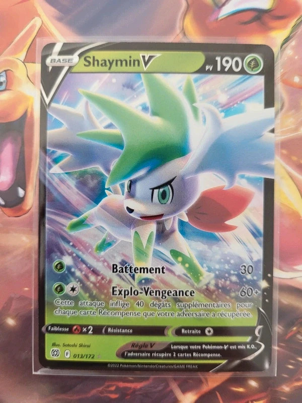Carte Pokémon Shaymin V 013/172 - Vinted