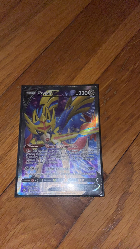 Carte Pokémon  Zacian VASTRO - Vinted