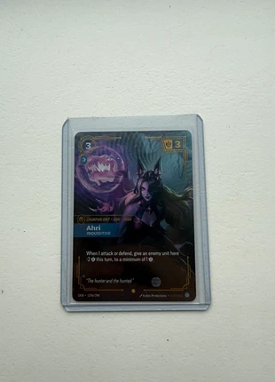 Ahri 119a/298, brand: League of Legends, condition: New, €24.00, €25.90 includes Buyer Protection