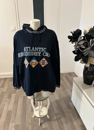 Superbe 👍 sweat vintage Eurodisney Atlantic cruise Donald Duck taille L, merk: Disney, staat: Heel goed, maat: L / 40 / 12, € 15,00, € 16,45 inclusief Kopersbescherming