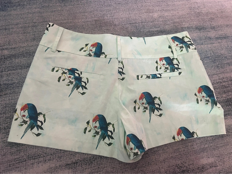 Alice+Olivia Birds in Paradise shorts 3