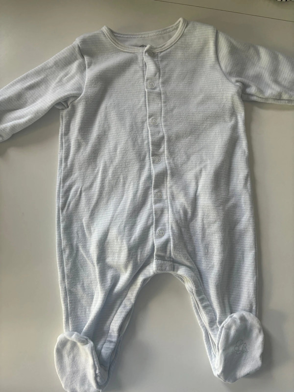 Bodyjama rayé Petit Bateau