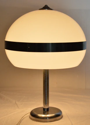 Lampada vintage da scrivania- Space age, acciaio e persex opalino- Modernariato anni '70, marke: PERSEX, zustand: Sehr gut, 160,00 €, 168,70 € inklusive Vinted-Käuferschutz