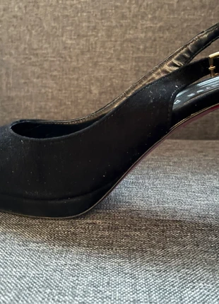 Zwarte pump hak, merk: Andrea Puccini, staat: Heel goed, maat: 36.5, € 25,00, € 26,95 inclusief Kopersbescherming