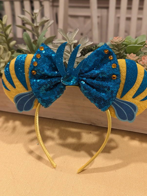 Disney Little Mermaid Flounder Ears 1