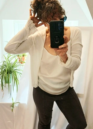 Primark White Cardigan Size 12/14, brand: Primark, condition: Very good, size: M / UK 12-14, £3.50, £4.38 includes Buyer Protection