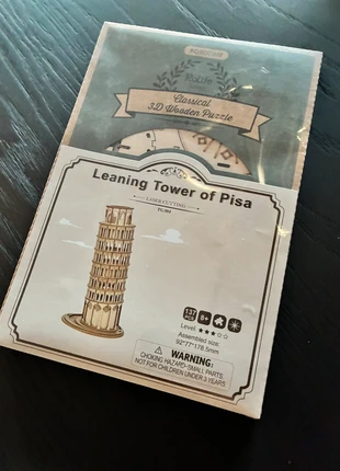 Wooden puzzle Pisa tower new, marca: Robotime, estado: Novo sem etiquetas, €8.00, €9.10 inclui Proteção do Comprador