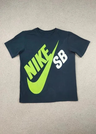T-shirt Nike SB marine logo imprimé poitrine | 10-12 ans garçon coton | Skate streetwear, marque: Nike, état: Bon état, taille: 12 ans / 152 cm, 5,00 €, 5,95 € Protection acheteurs (Pro) incluse