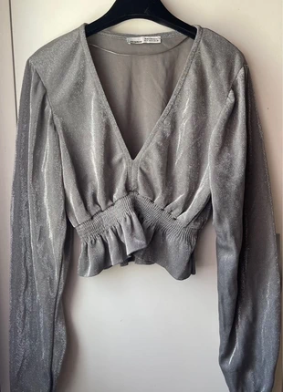 Top court pailletée, état: Très bon état, taille: M / 38 / 10, 12,00 €, 13,30 € Protection acheteurs incluse