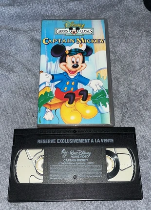 Cassette vidéo captain Mickey dessin animé Disney, zustand: Sehr gut, 8,99 €, 10,14 € inklusive Vinted-Käuferschutz